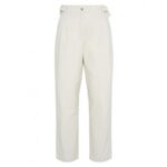 Barbour Amber Tapered Trousers LTR0373 – Salt Cotton – Ladies Clothing - Crep Direct UK