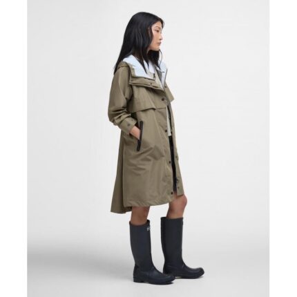 Barbour Jayla Waterproof Parka LWB0914 – Dusky Green – Ladies Clothing - Crep Direct UK