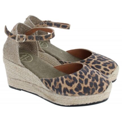 Toni Pons Lagos Animal Print Wedge Espadrilles – Leo Leather – Womens Espadrilles - Crep Direct UK Toni Pons Lagos Animal Print Wedge Espadrilles – Leo Leather – Womens Espadrilles - Crep Direct UK