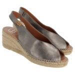 Toni Pons Laila-p Peep Toe Espadrilles – Bronze Leather – Womens Espadrilles - Crep Direct UK Toni Pons Laila-p Peep Toe Espadrilles – Bronze Leather – Womens Espadrilles - Crep Direct UK