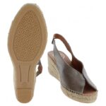 Toni Pons Laila-p Peep Toe Espadrilles – Bronze Leather – Womens Espadrilles - Crep Direct UK Toni Pons Laila-p Peep Toe Espadrilles – Bronze Leather – Womens Espadrilles - Crep Direct UK