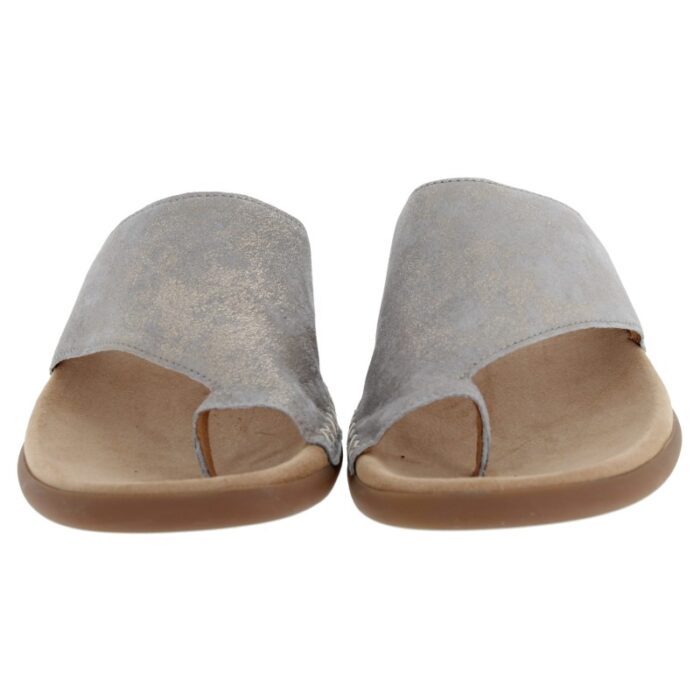 Gabor Lanzarote 43.700 Mules – Muschel Leather – Womens Sandals, Sliders & Toe Posts - Crep Direct UK