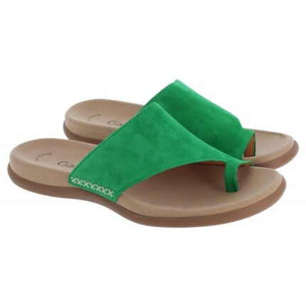 Gabor Lanzarote 43.700 Sandals – Green Suede – Womens Sandals, Sliders & Toe Posts - Crep Direct UK Gabor Lanzarote 43.700 Sandals – Green Suede – Womens Sandals, Sliders & Toe Posts - Crep Direct UK