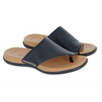 Gabor Lanzarote 03.700 Mules – Black Leather – Womens Sandals, Sliders & Toe Posts - Crep Direct UK Gabor Lanzarote 03.700 Mules – Black Leather – Womens Sandals, Sliders & Toe Posts - Crep Direct UK