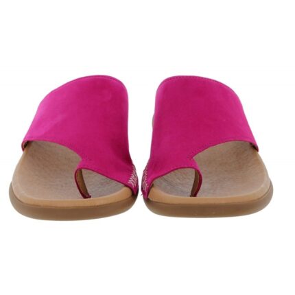 Gabor Lanzarote 43.700 Mules – Pink Suede – Womens Sandals, Sliders & Toe Posts - Crep Direct UK