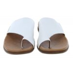 Gabor Lanzarote 03.700 Mules – White Leather – Womens Sandals, Sliders & Toe Posts - Crep Direct UK