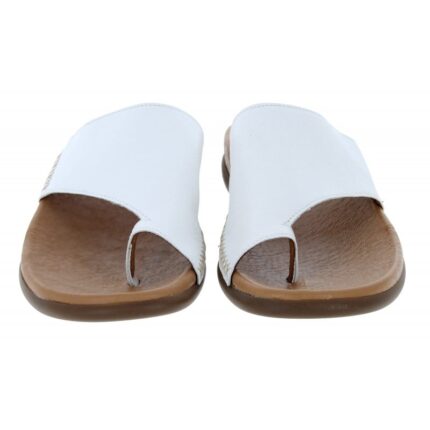 Gabor Lanzarote 03.700 Mules – White Leather – Womens Sandals, Sliders & Toe Posts - Crep Direct UK