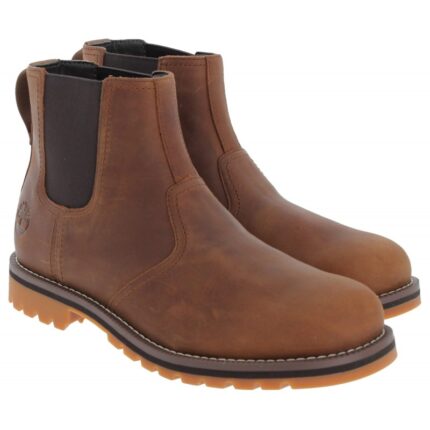 Timberland Larchmont Mid Chelsea Boots TB1A2NGYF1 – Saddle Leather – Mens Boots - Crep Direct UK Timberland Larchmont Mid Chelsea Boots TB1A2NGYF1 – Saddle Leather – Mens Boots - Crep Direct UK