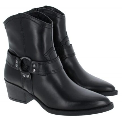 Tamaris 25705 Ankle Boots – Black Leather – Womens Boots - Crep Direct UK Tamaris 25705 Ankle Boots – Black Leather – Womens Boots - Crep Direct UK