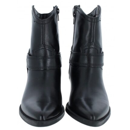 Tamaris 25705 Ankle Boots – Black Leather – Womens Boots - Crep Direct UK