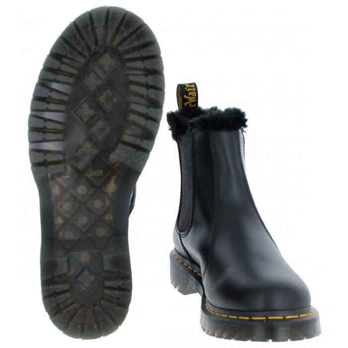 Dr. Martens 2976 Leonore Chelsea Boots – Dark Atlas Leather – Womens Boots - Crep Direct UK