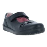 Ricosta Leya 8600702 School Shoes – Black Leather – Girls School Shoes - Crep Direct UK