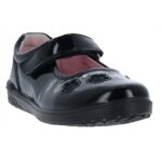 Ricosta Leya 8600702 School Shoes – Black Patent – Girls School Shoes - Crep Direct UK