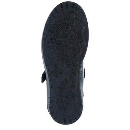 Ricosta Leya 8600702 School Shoes – Black Patent – Girls School Shoes - Crep Direct UK