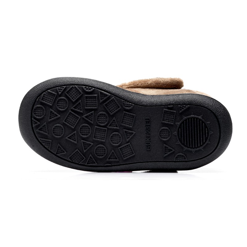 Chipmunks Lionel Memory Foam Slippers – Brown – Boys Slippers - Crep Direct UK
