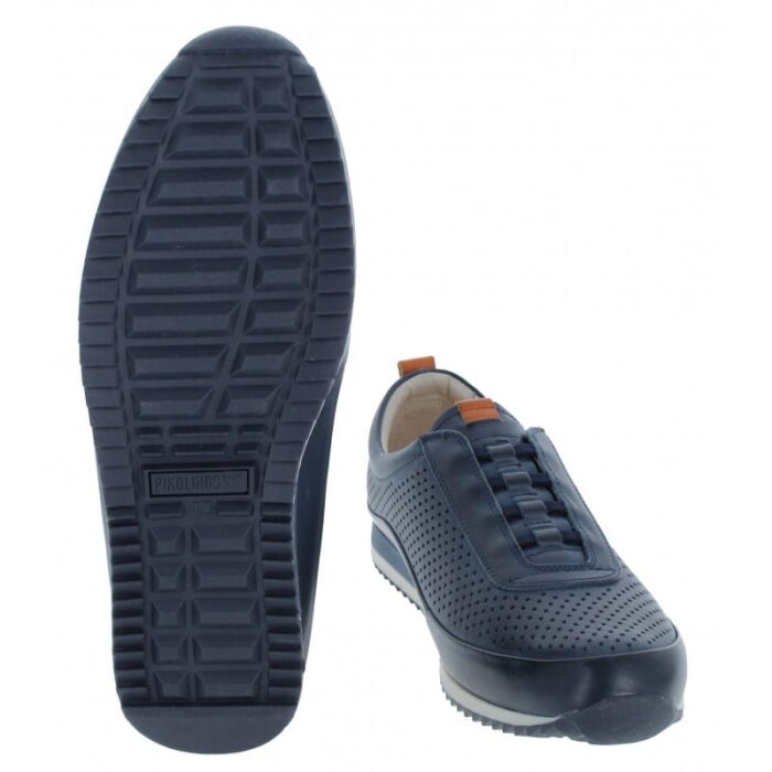Pikolinos Liverpool M2A-6252 Trainers – Blue Leather – Mens Shoes - Crep Direct UK