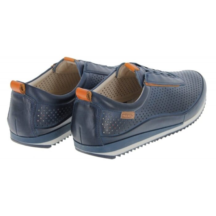 Pikolinos Liverpool M2A-6252 Trainers – Blue Leather – Mens Shoes - Crep Direct UK