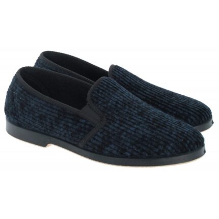 Gardiner Bros Lonsdale Slippers – Navy Textile – Mens Slippers - Crep Direct UK Gardiner Bros Lonsdale Slippers – Navy Textile – Mens Slippers - Crep Direct UK