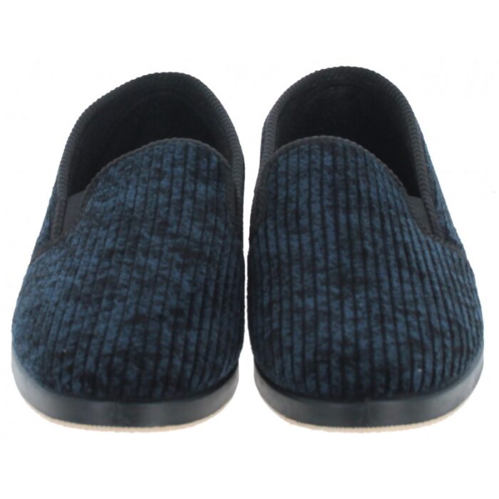 Gardiner Bros Lonsdale Slippers – Navy Textile – Mens Slippers - Crep Direct UK
