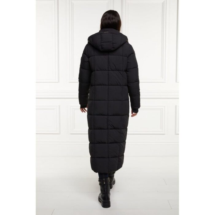 Holland Cooper Carrington Longline Coat – Black – Ladies Clothing - Crep Direct UK