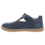 Bobux Iw Louise T-Bar Shoe 6330 – Navy Leather – Girls Shoes - Crep Direct UK