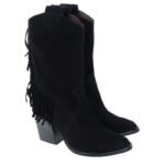 Wonders M-4823 Cowboy Boots – Black Suede – Womens Boots - Crep Direct UK Wonders M-4823 Cowboy Boots – Black Suede – Womens Boots - Crep Direct UK
