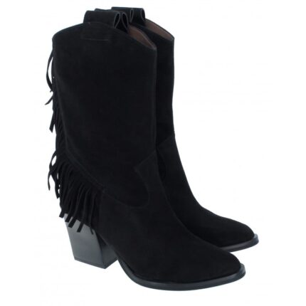 Wonders M-4823 Cowboy Boots – Black Suede – Womens Boots - Crep Direct UK Wonders M-4823 Cowboy Boots – Black Suede – Womens Boots - Crep Direct UK