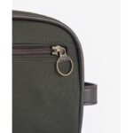 Barbour Wax Washbag MAC0404 – Olive / Brown – Mens Wallets, Bags and Accessories - Crep Direct UK