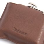 Barbour Padbury Quilted Hip Flask MAC0464 – Dark Brown / Olive – Mens Wallets, Bags and Accessories - Crep Direct UK