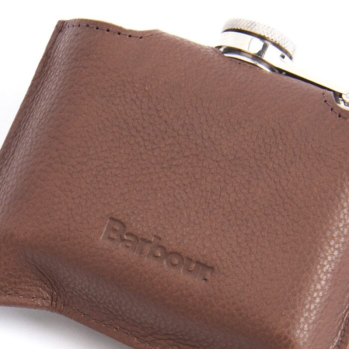 Barbour Padbury Quilted Hip Flask MAC0464 – Dark Brown / Olive – Mens Wallets, Bags and Accessories - Crep Direct UK