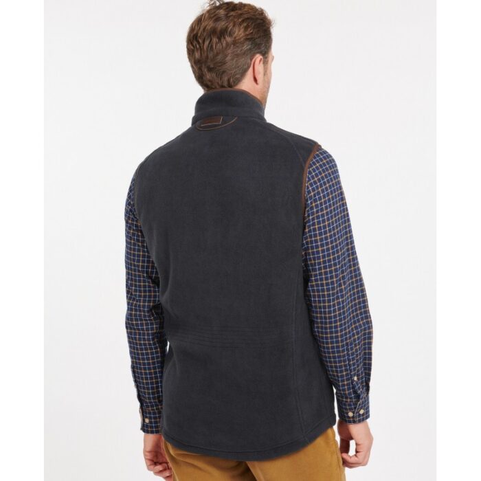 Barbour Langdale Fleece Gilet MFL0079 – Navy Textile – Mens Clothing - Crep Direct UK