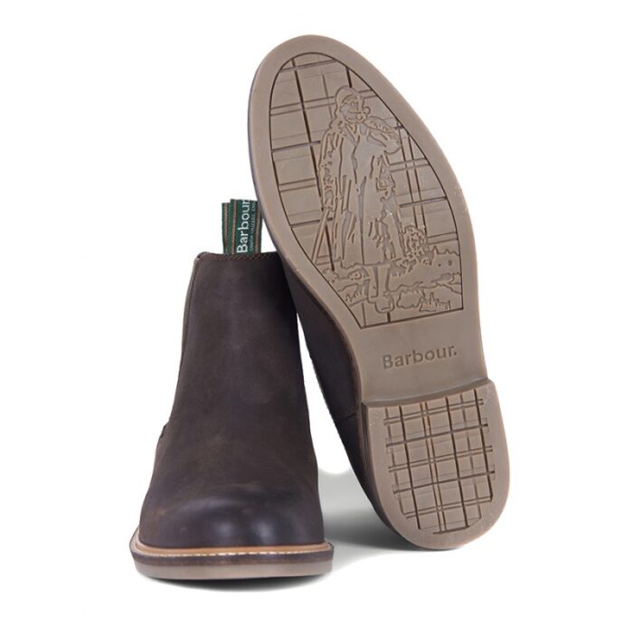 Barbour Farsley Chelsea Boots MFO0244 – Brown Leather – Mens Boots - Crep Direct UK