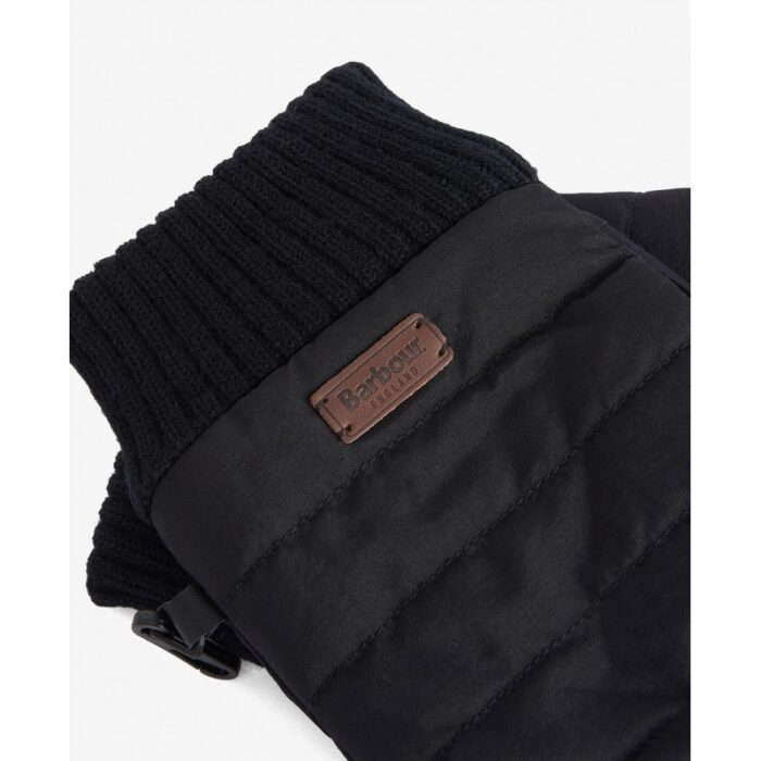 Barbour Banff Quilted Gloves MGL0110 – Black – Mens Clothing - Crep Direct UK