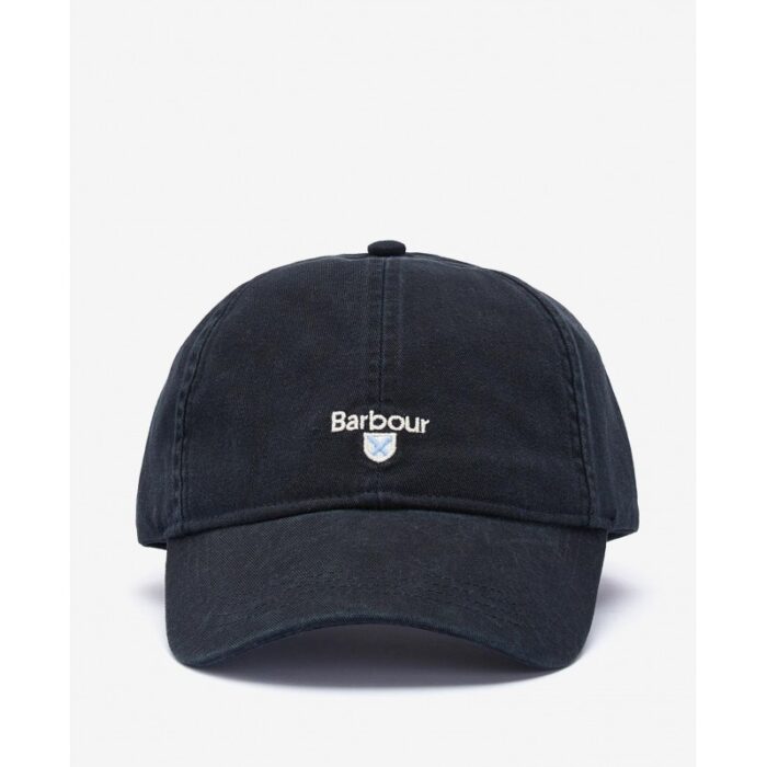 Barbour Cascade Sports Cap MHA0274 – Black Cotton – Mens Hats & Caps - Crep Direct UK