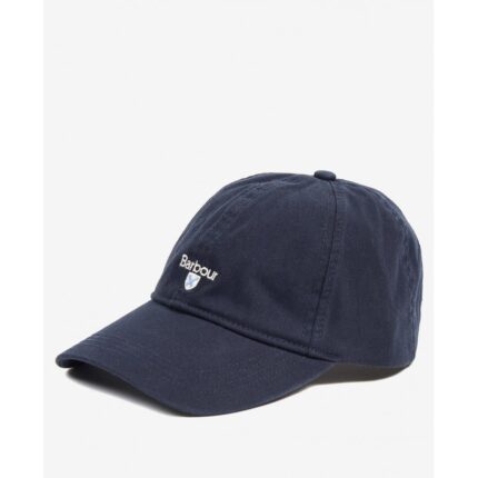 Barbour Cascade Sports Cap MHA0274 - Navy Cotton - Mens Hats & Caps