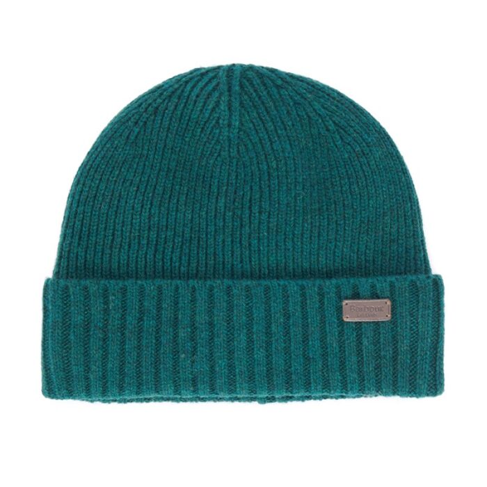 Barbour Carlton MHA0449 Beanie – Evergreen – Mens Hats & Caps - Crep Direct UK