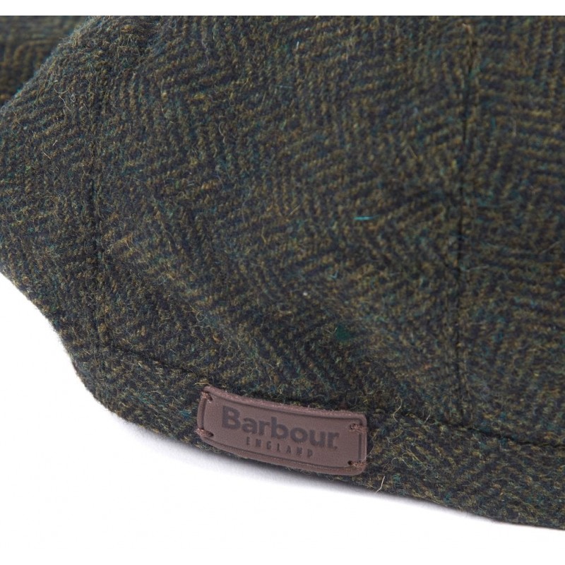 Barbour Barlow Flat Cap MHA0483 – Olive Textile – Mens Clothing - Crep Direct UK