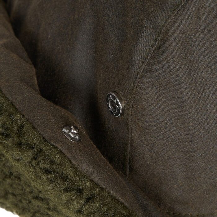 Barbour Morar Wax Trapper MHA0710 Hat – Green Textile – Mens Clothing - Crep Direct UK