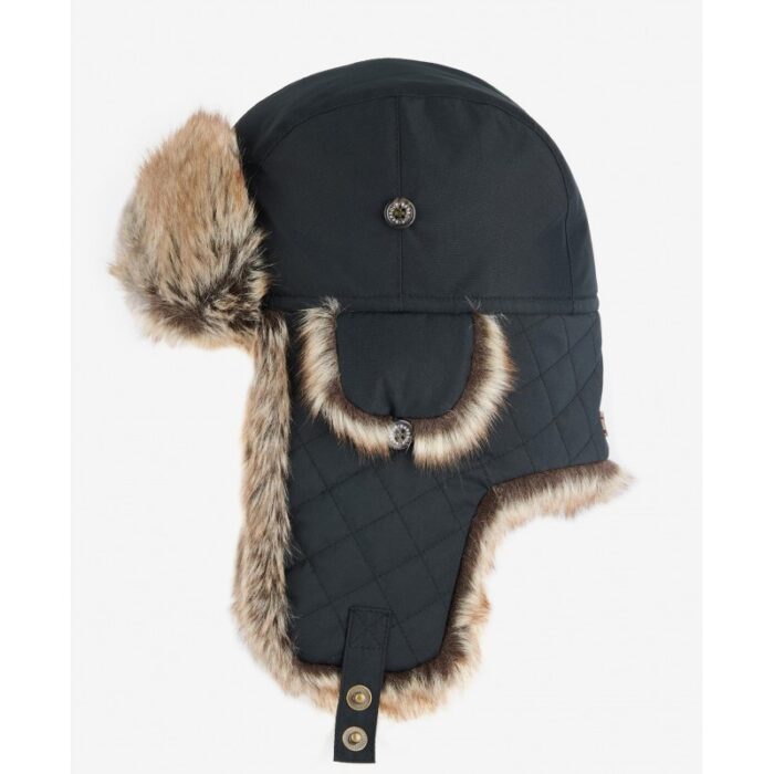 Barbour Cleadon Trapper MHA0711 – Black – Mens Clothing - Crep Direct UK
