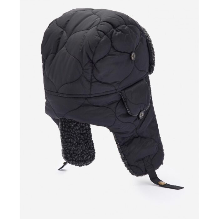 Barbour Sandbay Quilted Trapper MHA0712 – Black – Mens Clothing - Crep Direct UK