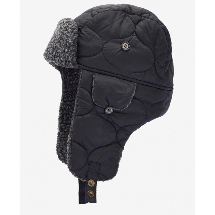 Barbour Sandbay Quilted Trapper MHA0712 – Black – Mens Clothing - Crep Direct UK