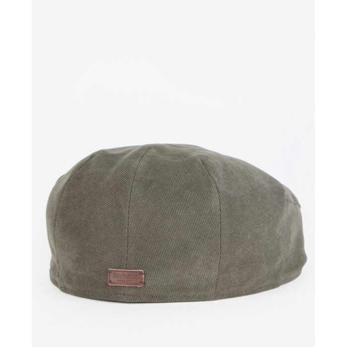 Barbour Waterproof Beaufort Flat Cap MHA0757 – Dark Olive – Mens Hats & Caps - Crep Direct UK