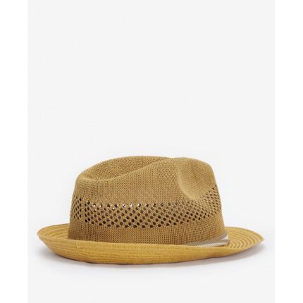 Barbour Craster Trilby MHA0789 – Tan – Mens Hats & Caps - Crep Direct UK