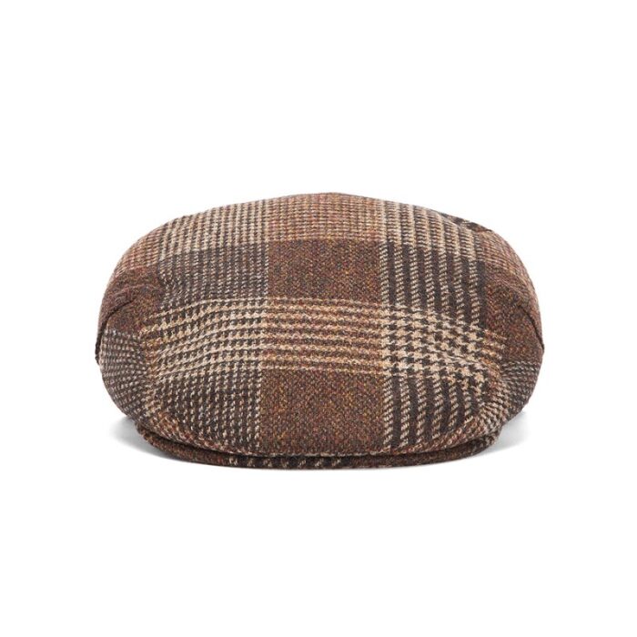 Barbour Deveron Tweed Flat Cap MHA0858 – Rustic Mix – Mens Hats & Caps - Crep Direct UK