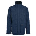 Barbour Rockwood Quilted Jacket MQU1676 – Navy – Mens Clothing - Crep Direct UK