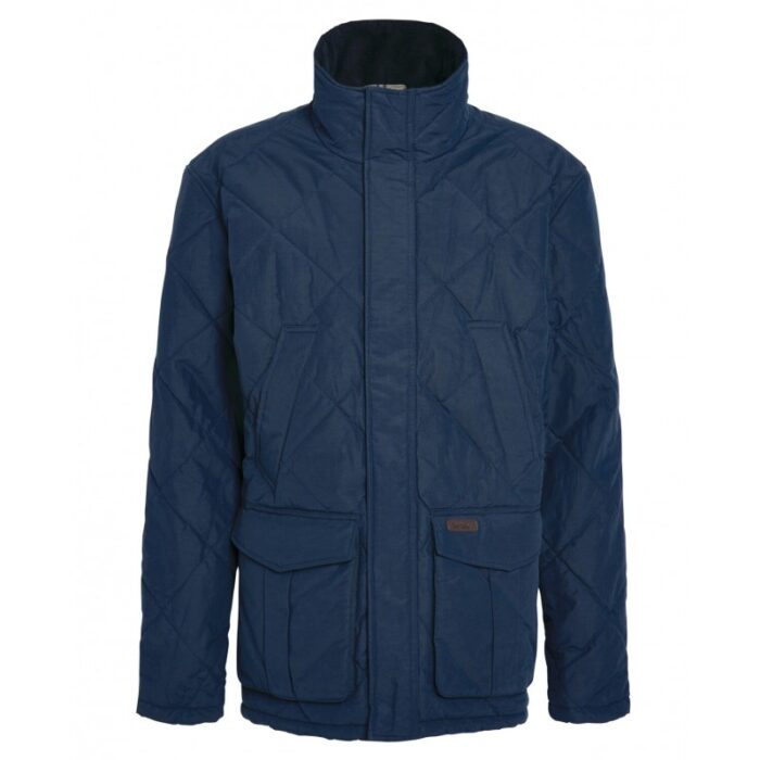 Barbour Rockwood Quilted Jacket MQU1676 – Navy – Mens Clothing - Crep Direct UK