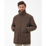 Barbour Rockwood Quilted Jacket MQU1676 – Beige – Mens Clothing - Crep Direct UK
