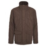 Barbour Rockwood Quilted Jacket MQU1676 – Beige – Mens Clothing - Crep Direct UK