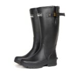 Barbour Tempest Wellingtons MRF0016 – Black Rubber – Mens Wellingtons - Crep Direct UK