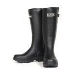 Barbour Tempest Wellingtons MRF0016 – Black Rubber – Mens Wellingtons - Crep Direct UK